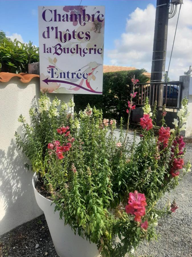 Chambre D Hotes Saint-Laurent-de-la-Barriere Bagian luar foto